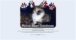 Desktop Screenshot of mainecoon-db.nl